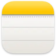 Apple Notes' icon